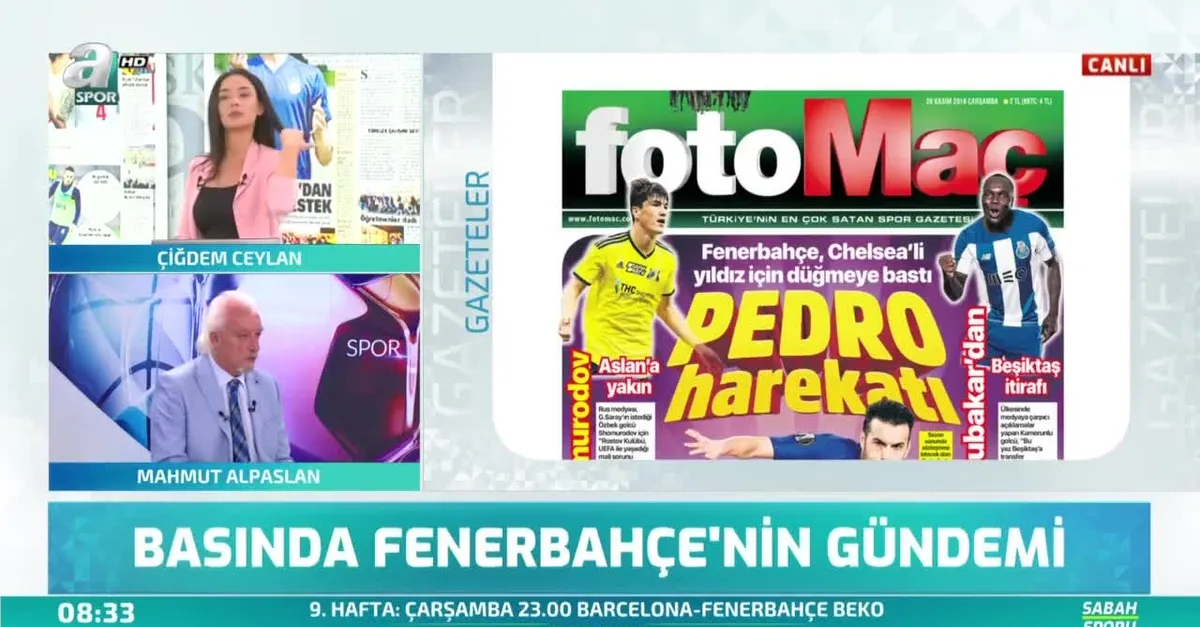 Fenerbahçe'den Pedro bombası!