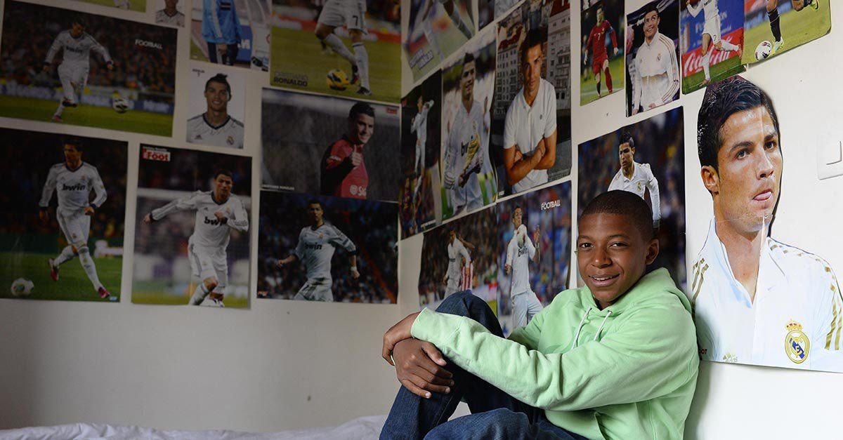 Futbolcuların çocukluk halleri