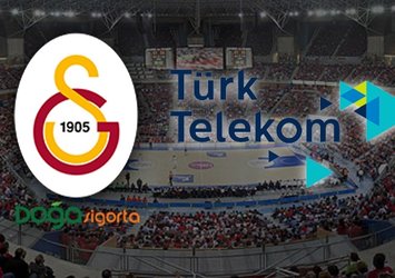 Galatasaray DS - Türk Telekom maçına dair tüm bilgiler!