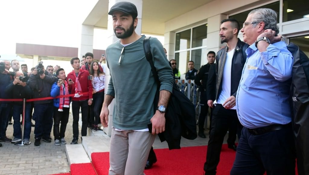 A Milli Futbol Takımı, Antalya’ya gitti