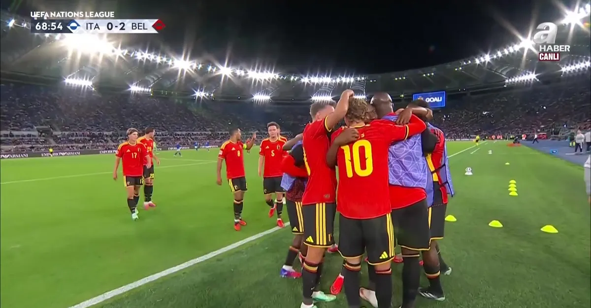 GOL | İtalya 0-2 Belçika