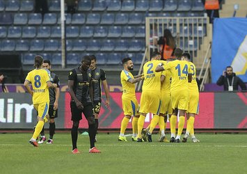 MKE Ankaragücü'nden Ankara'da ilk galibiyet