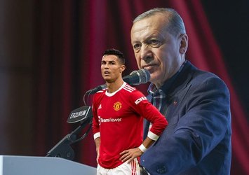 Başkan Erdoğan'dan Ronaldo açıklaması!