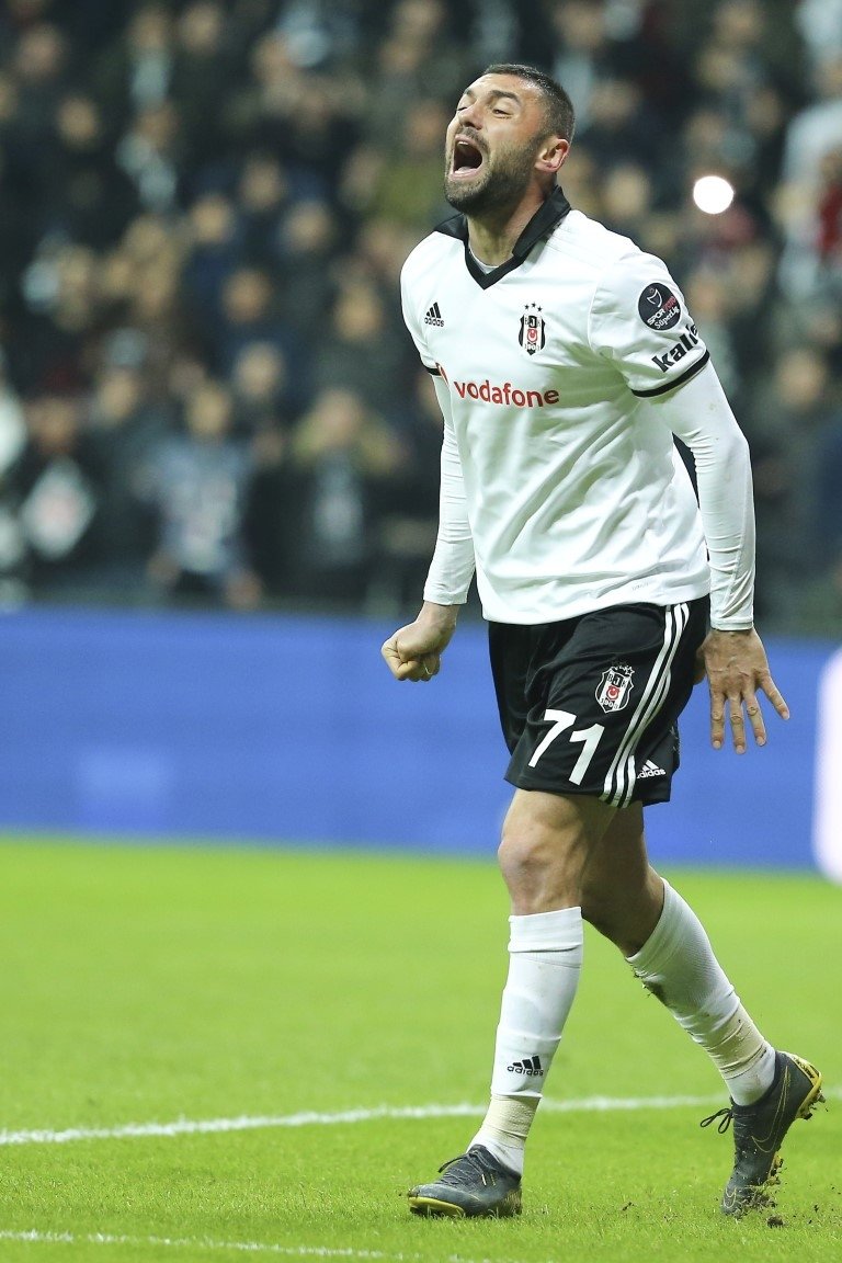 Beşiktaş - Bursaspor maçından kareler!