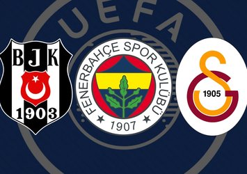 İşte Beşiktaş, F.Bahçe ve G.Saray'ın muhtemel rakipleri!