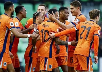 Hollanda gol oldu yağdı!