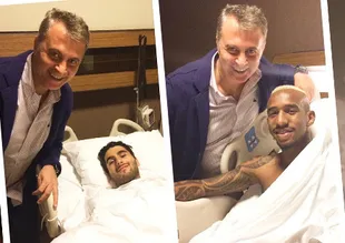 Fikret Orman'dan Aras ve Talisca'ya ziyaret