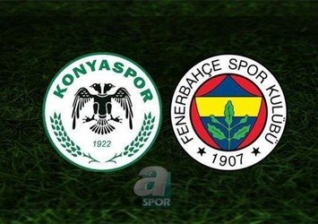 Konyaspor - Fenerbahçe | CANLI
