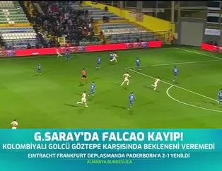 Galatasaray'da Falcao kayıp