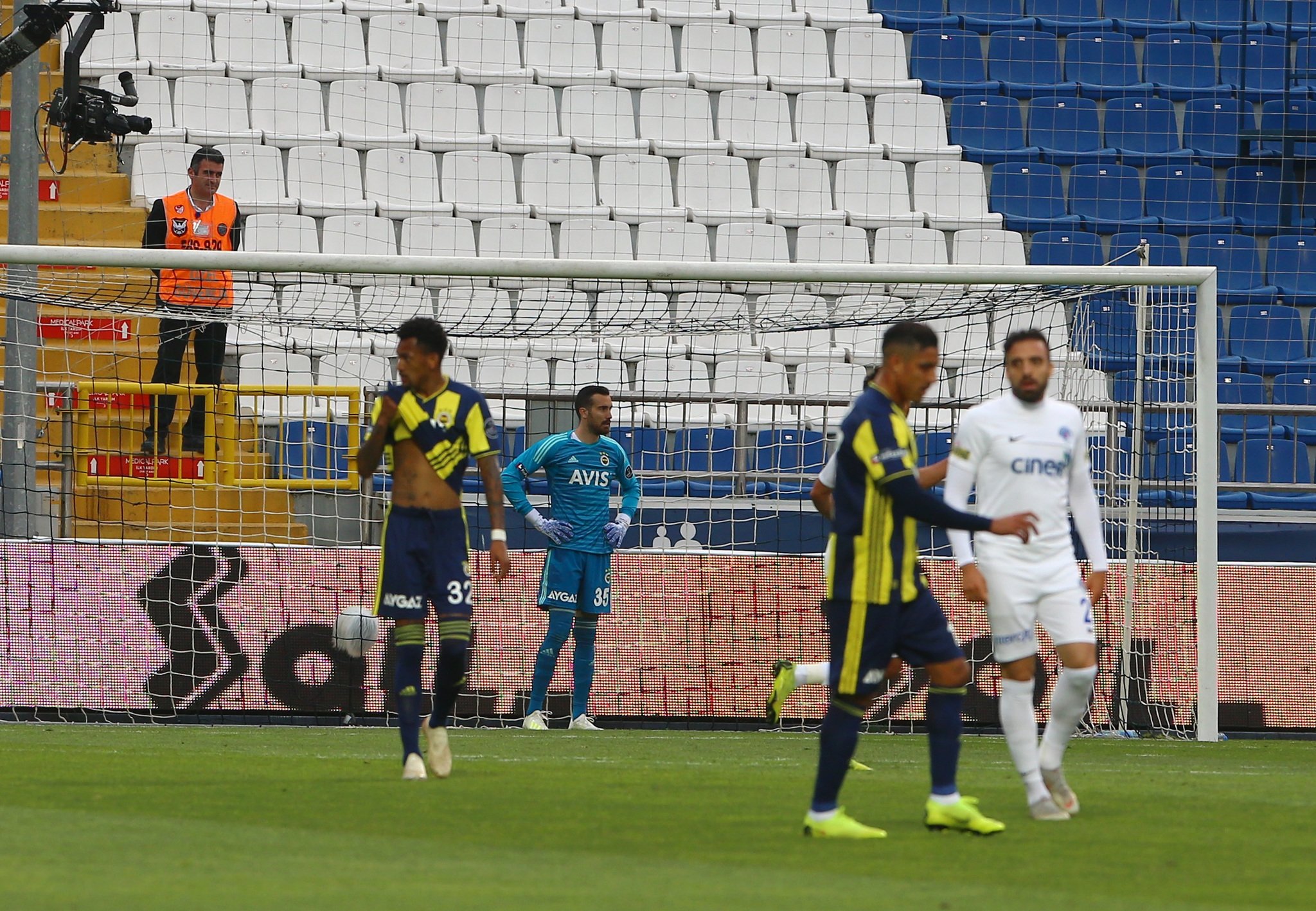 Kasımpaşa - Fenerbahçe maçından kareler