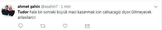 ’’Bizi daha fazla üzme Tudor, istifa et!’’