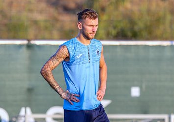 Trabzonspor'un yeni transferi kampa katıldı!