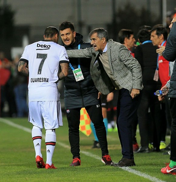 Beşiktaş’ta Quaresma krizi! Şenol Güneş devrede...