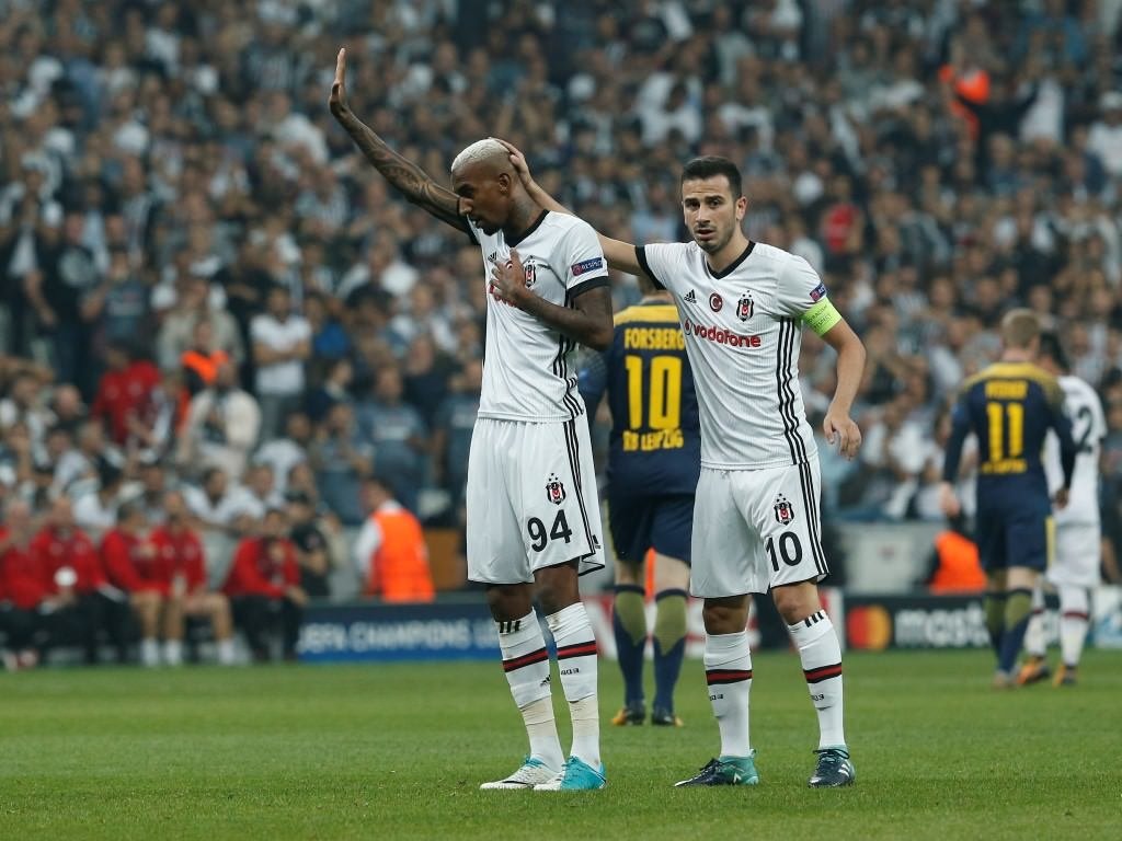 Beşiktaş-Leipzig karşılaşmasından kareler