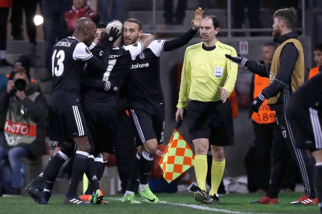Hapoel Beer Sheva - Beşiktaş maçından kareler