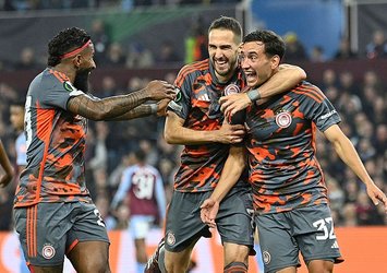 Aston Villa'yı deviren Olympiakos finale göz kırptı!