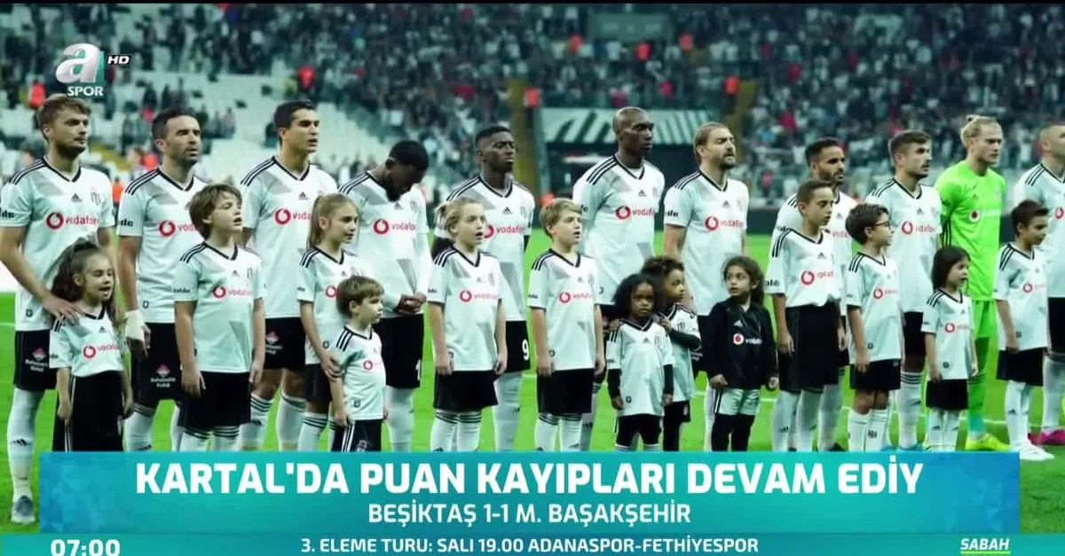 Beşiktaş'ta puan kayıpları devam ediyor