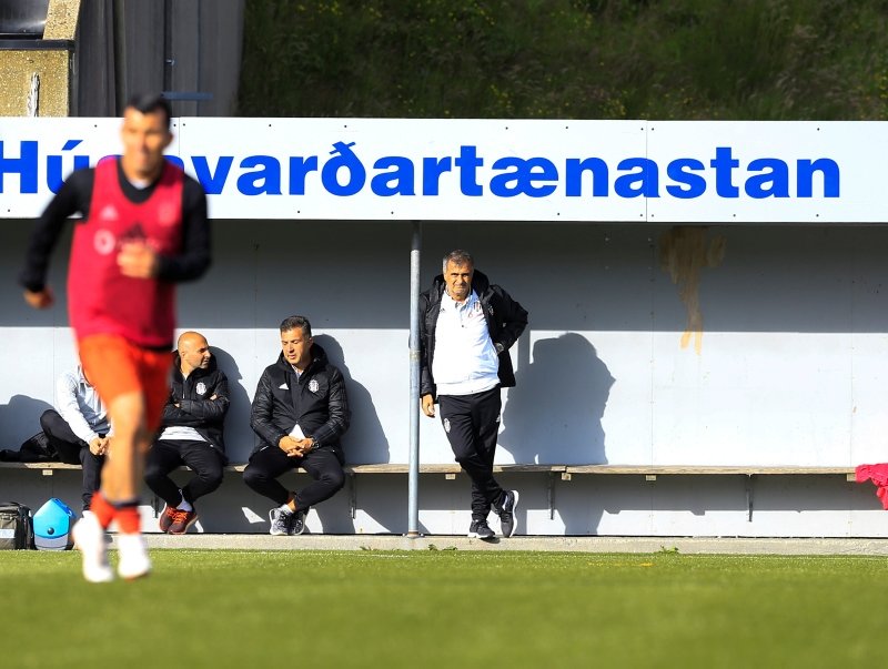 B36 Torshavn - Beşiktaş maçından kareler