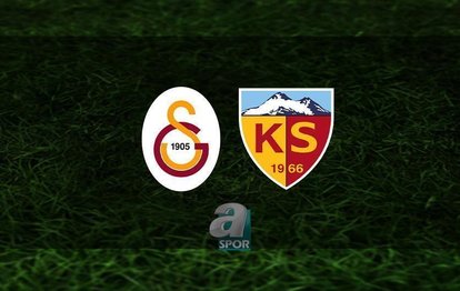 GALATASARAY KAYSERİSPOR - CANLI İZLE 📺 | Galatasaray - Kayserispor maçı hangi kanalda? GS maçı saat kaçta?
