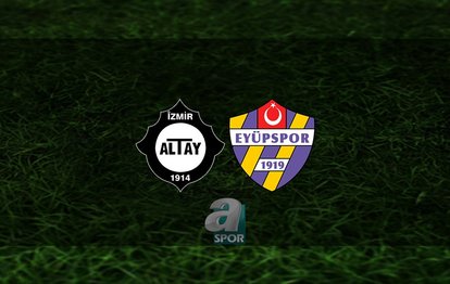 Altay - Eyüpspor maçı ne zaman, saat kaçta ve hangi kanalda? | Trendyol 1. Lig