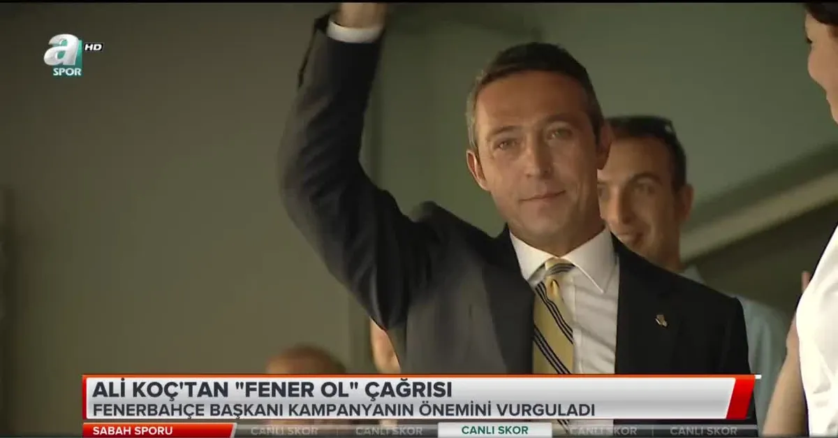 Ali Koç'tan 'Fener Ol' çağrısı