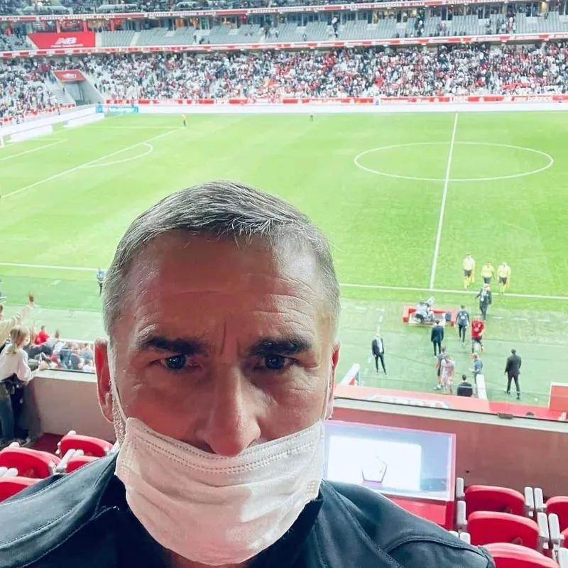 A Milli Takım Teknik Direktörü Stefan Kuntz Lille-Reims maçını izledi - 1