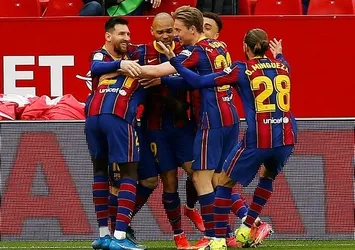 Barça deplasmanda Sevilla'yı devirdi