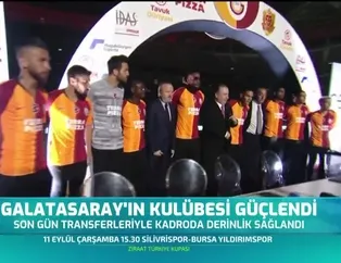 Galatasaray'ın kulübesi güçlendi