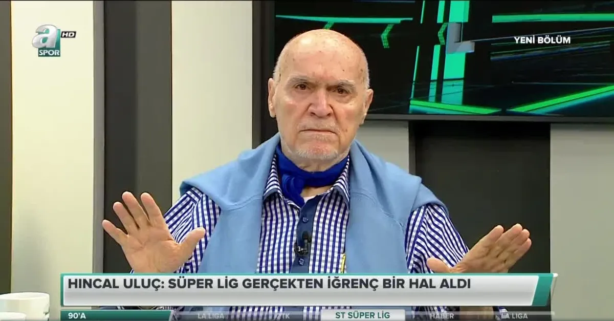 Hıncal Uluç: "Süper Lig iğrenç bir hal aldı"