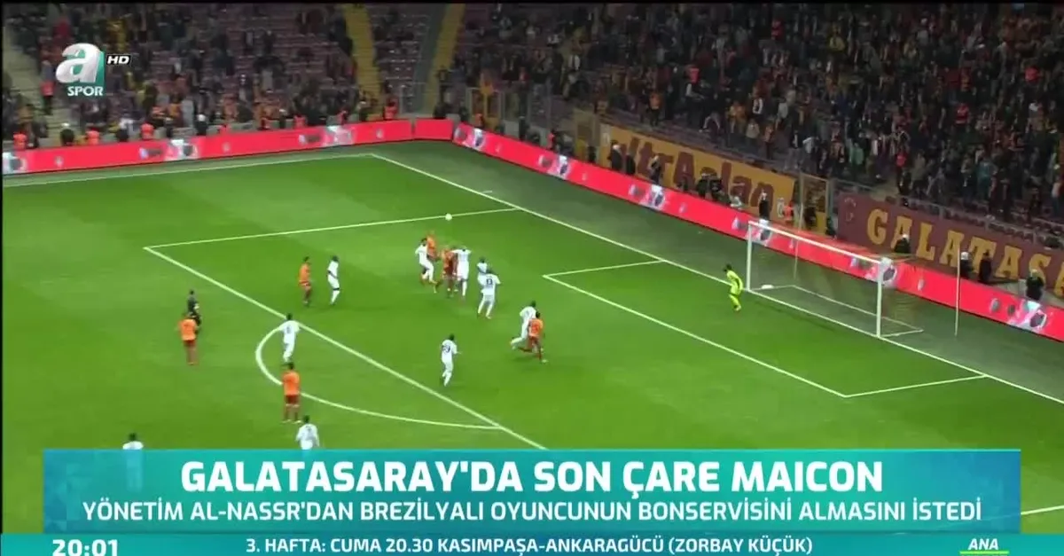 Galatasaray'da son çare Maicon