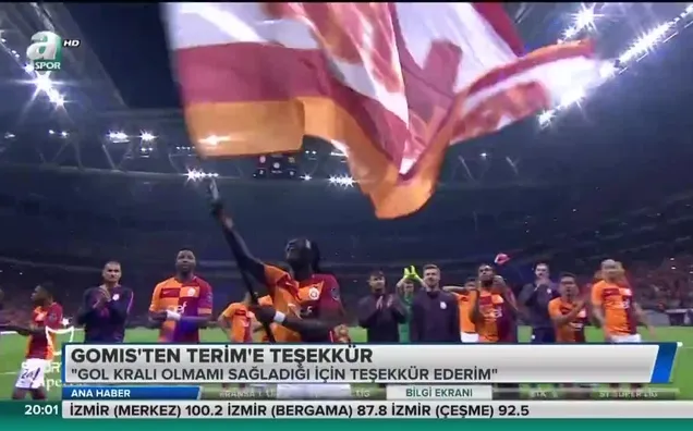 Gomis'ten Fatih Terim'e teşekkür