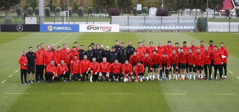 Türkiye A Milli Futbol Takımı Hırvatistan maçına hazırlanıyor