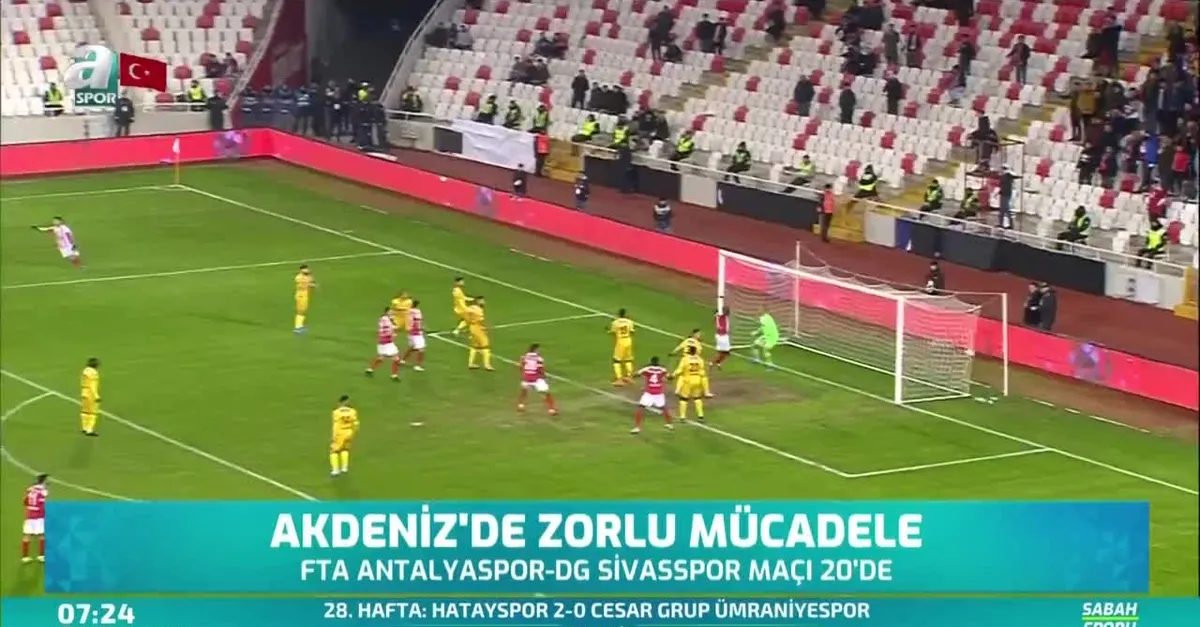 Akdeniz'de zorlu mücadele