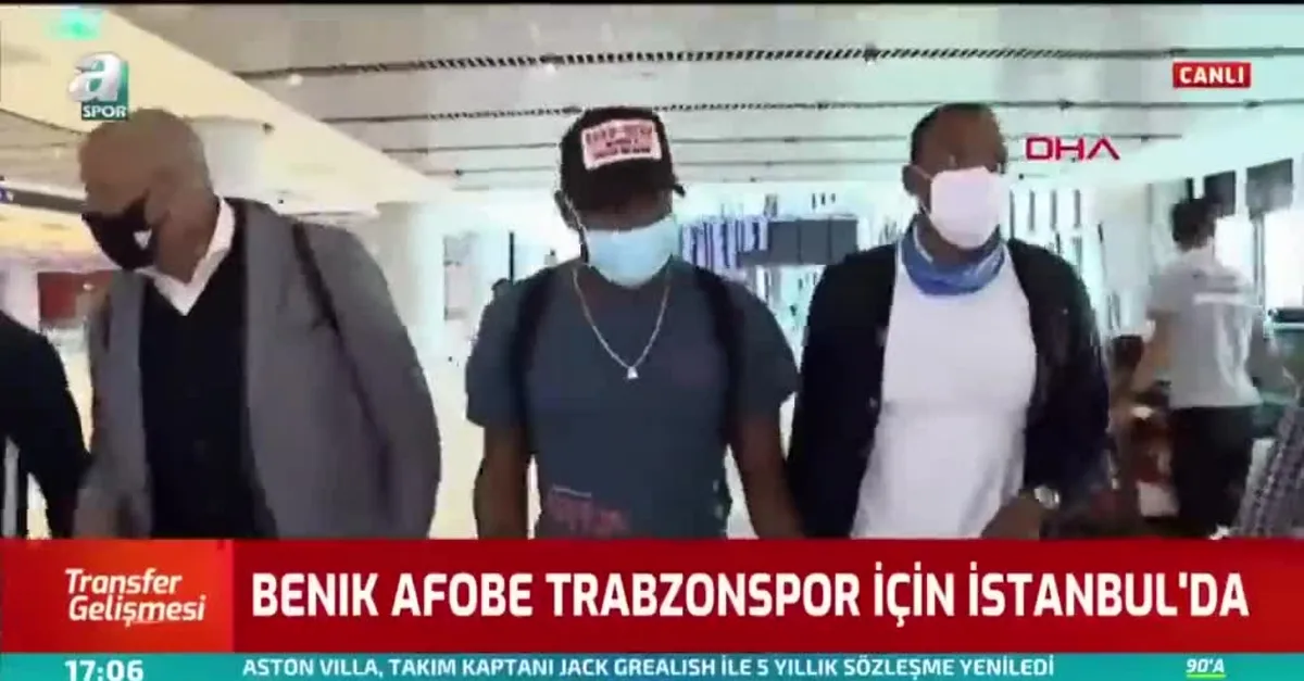 Benik Afobe Türkiye'ye geldi