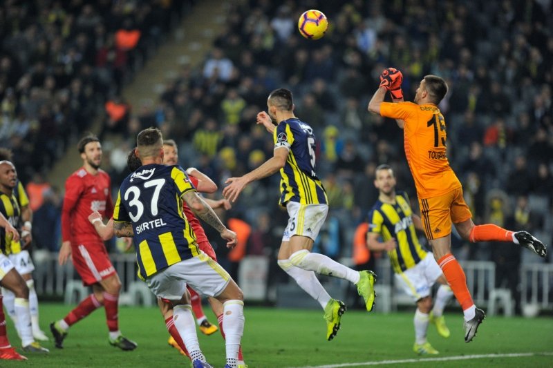 Fenerbahçe - Sivasspor maçından kareler