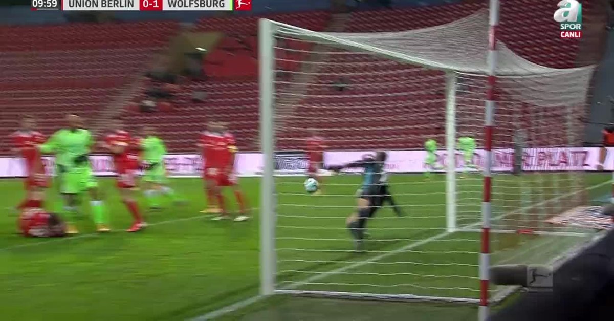 GOL | Union Berlin 0-1 Wolfsburg