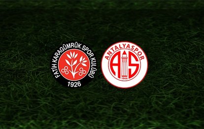 Fatih Karagümrük - Antalyaspor maçı ne zaman, saat kaçta ve hangi kanalda? | Süper Lig
