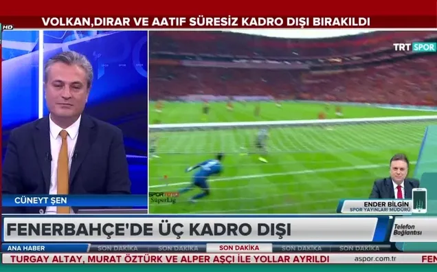 Fenerbahçe'de 3 kişi kadro dışı