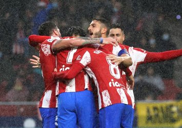 Atletico Madrid 3 puanı 3 golle aldı!