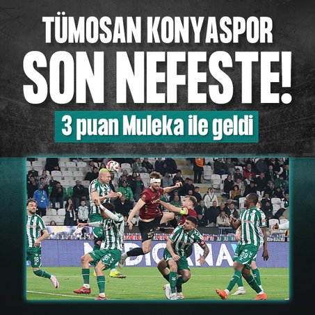 TÜMOSAN Konyaspor son nefeste!