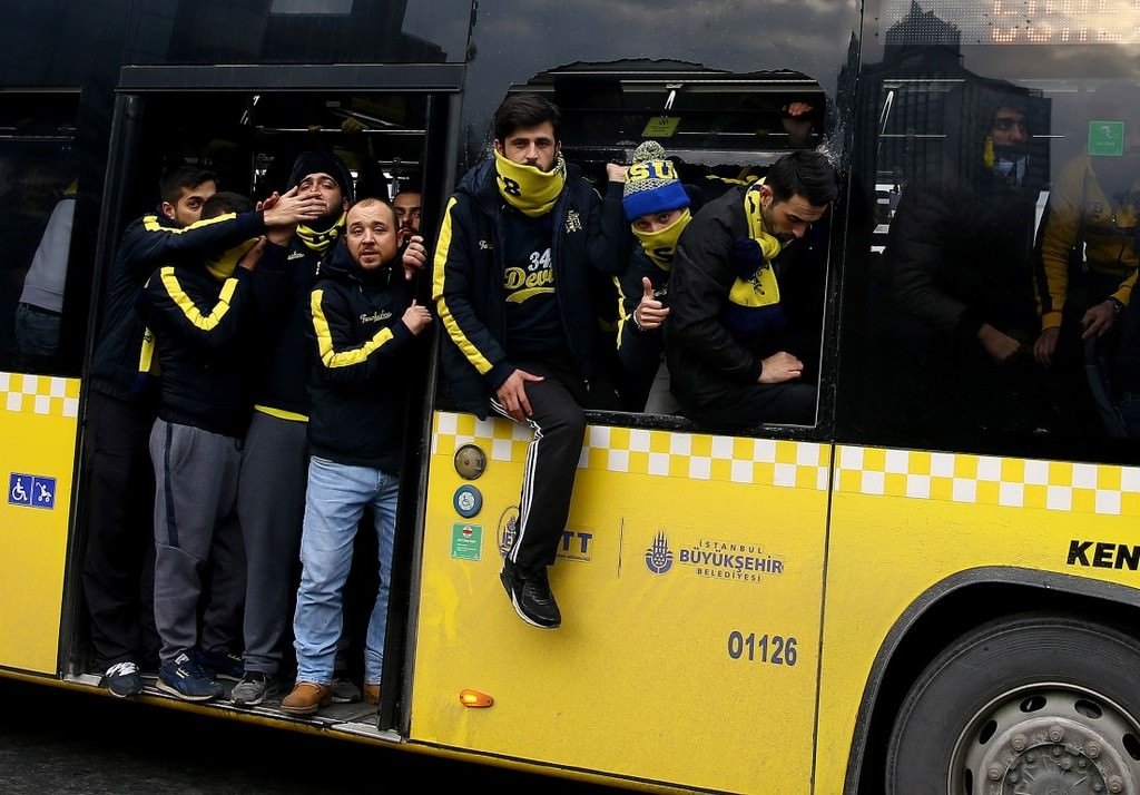 Fenerbahçe taraftarı Vodafone Arena’da