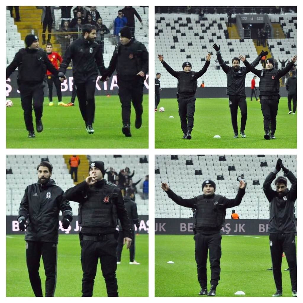 Vodafone Arena’da herkes kol kola