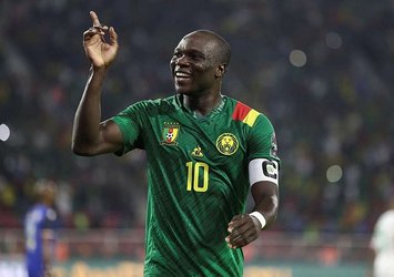 Kanarya Aboubakar'ı bitiriyor!
