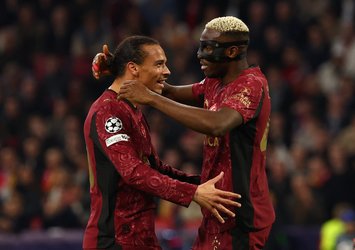 UEFA'dan G.Saray paylaşımı! Sane ve Osimhen...