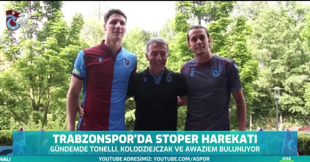 Trabzonspor''da stoper harekatı