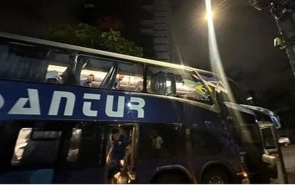 Brezilya’da skandal olay! Takım otobüsüne bombalı saldırı düzenlendi