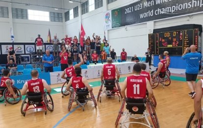 Tekerlekli Sandalye Basketbol 23 Yaş Altı Erkekler Dünya Şampiyonası’nda milliler Brezilya’yı mağlup etti