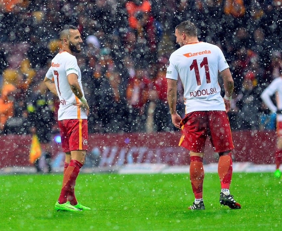 Galatasaray-kayserispor karşılaşmasından kareler