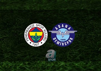 F.Bahçe - A. Demirspor maçı saat kaçta?
