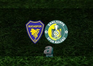 Bucaspor - Şanlıurfaspor | CANLI İZLE